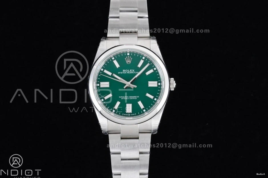 Green Perpetual 1:1 Dial V2 DD3230 41mm Best 904L Oyster Steel VSF Edition 124300 0410